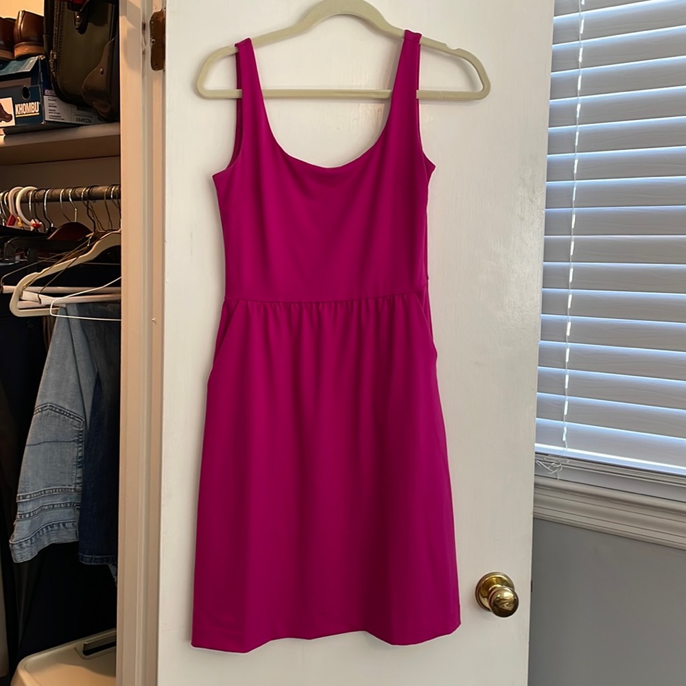 Cynthia rowley pink dress with pockets